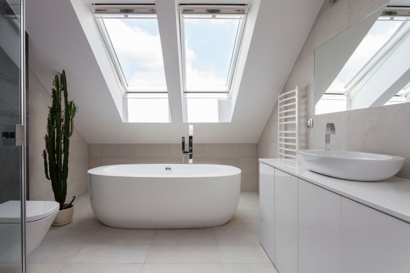 Bright, Airy Bathrooms
